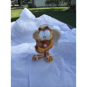 GARFIELD Pooky Westland Vtg 2342 PAWS Figurine Angel 4" New Giftwear Teddy Cat